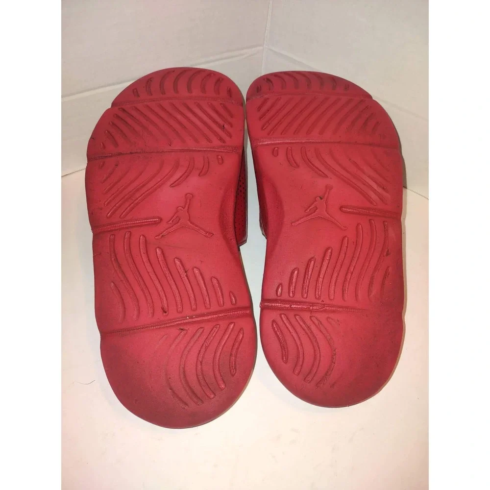 Nike Air Jordan Hydro 5 Mens Slides Gym Red Sandals Size 9 820257-601 Athletic